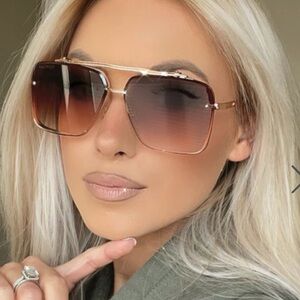 Topfoxx Bella Coffee Sunglasses ❤️